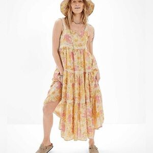 American Eagle Maxi floral dress size S